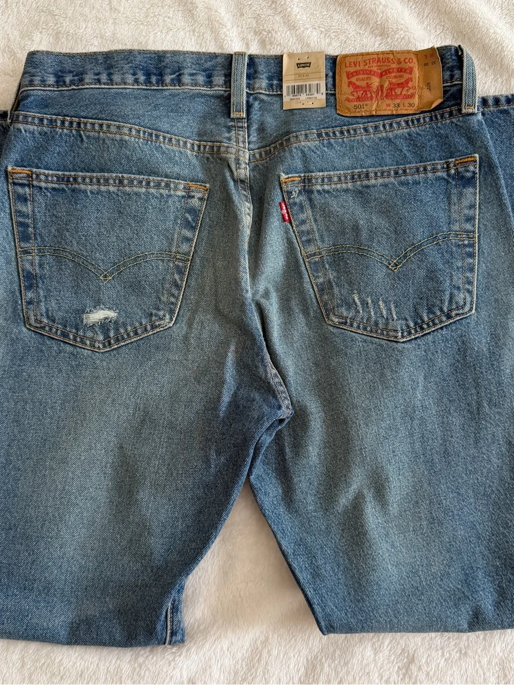 Levi’s Men’s 501 3482 Original Fit 33x30 Early Bird Blue Non-stretch DX NWT $80